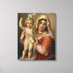 Toile Madone et Enfant
