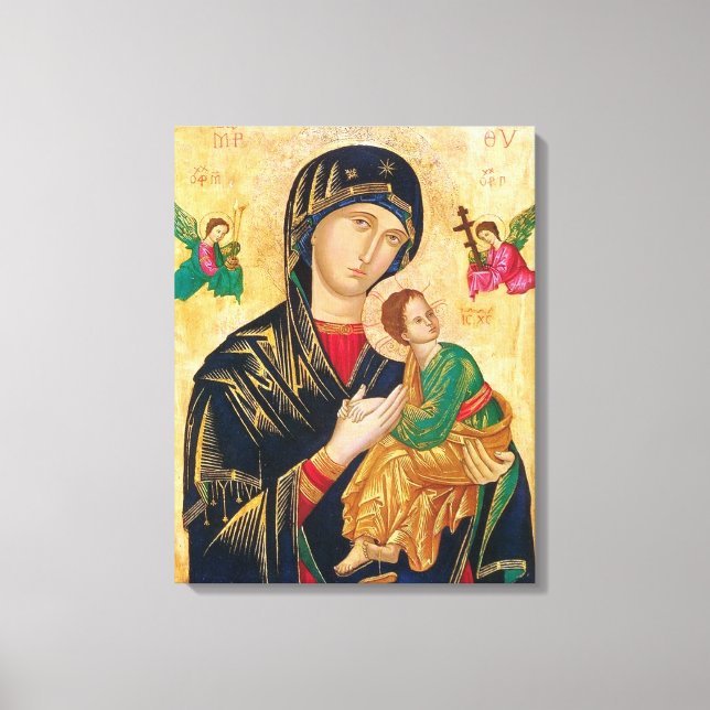 Toile Madonna et enfant divin (Recto)
