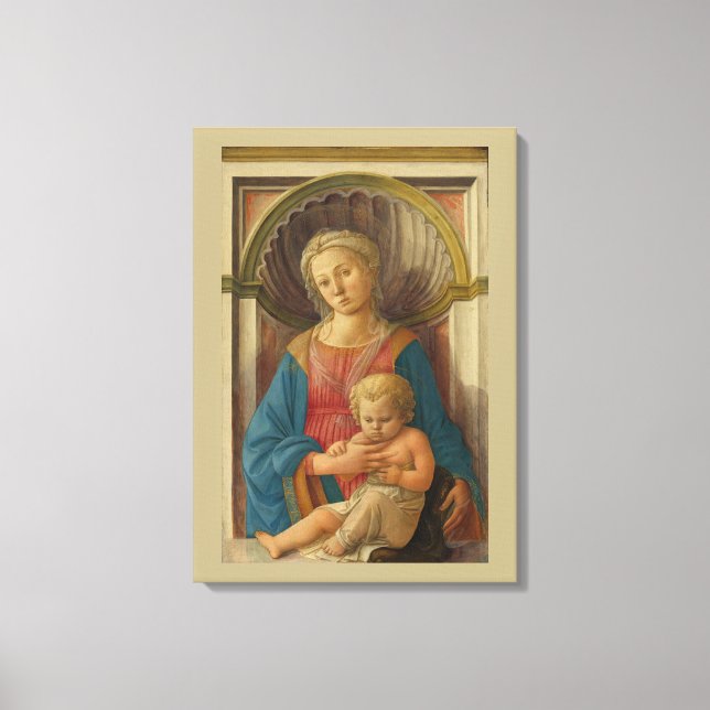 Toile Madonna et l'enfant (Recto)