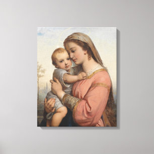 Toile Madonna et son enfant