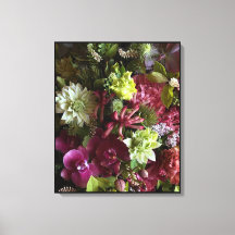 Magenta Orchid Botanical Art