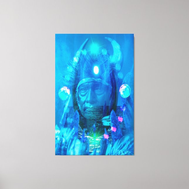 Toile Magicien amérindien (Recto)