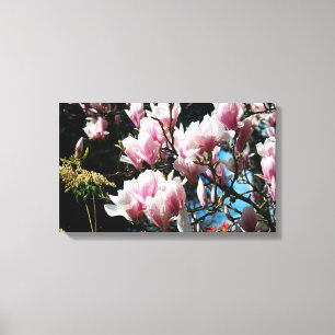 Toile Magnolia Spring Floral Photovas 6