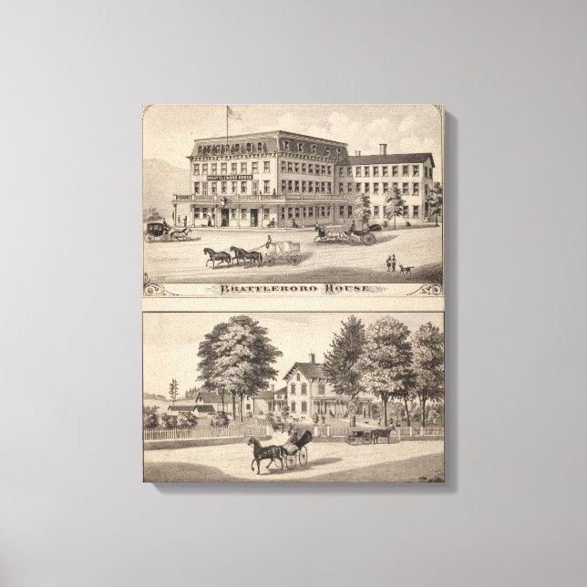 Toile Maison de Brattleboro (Recto)