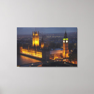 Toile Maisons du Parlement, Big Ben, Westminster