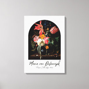 Toile Maîtres hollandais : une vie morte florale