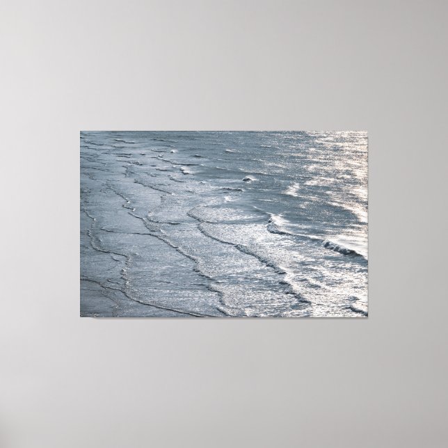 Toile Majesté de l'Atlantique : plage de Cabo San Pablo (Recto)