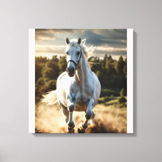 Toile "Majestic Horse Wall Art - Élégante et intemporell