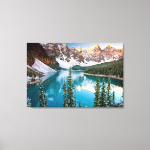 Toile Majestic Mountain View peinture à l'huile Imprimer