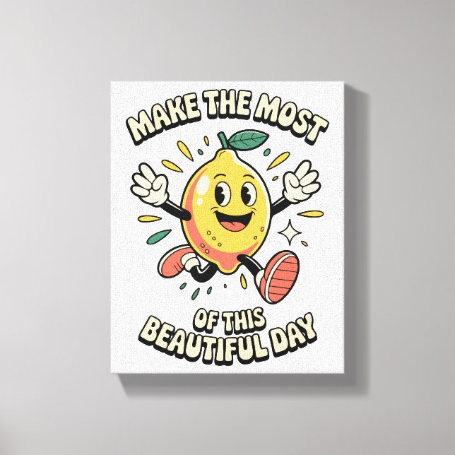 Toile Make the Most – Lemon Poster Art (Recto)