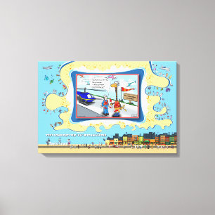 Toile Mal de Crâne Bon rétablissement 24x16