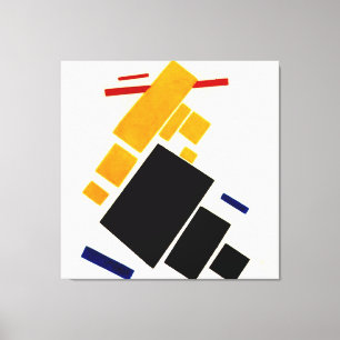 Toile Malevich - Composition du suprématisme, avion