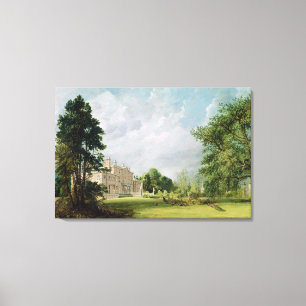 Toile Malvern Hall, le Warwickshire, 1821