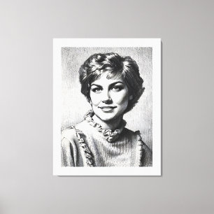 Toile Maman en dessin informatisé