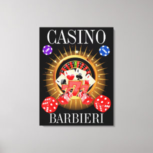 Toile Man Cave Your Casino Canvas Art