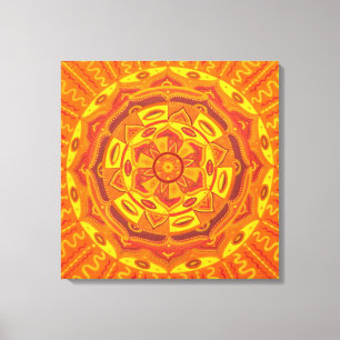 Toile Mandala de Sun