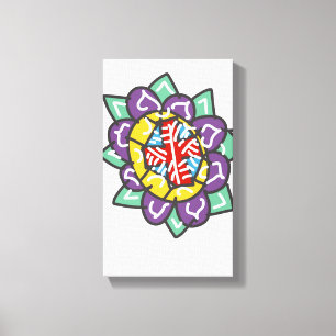 Toile Mandala sacré de base