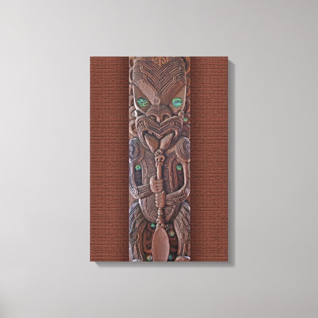 Toile Maori Kahungunu Carving (Recto)