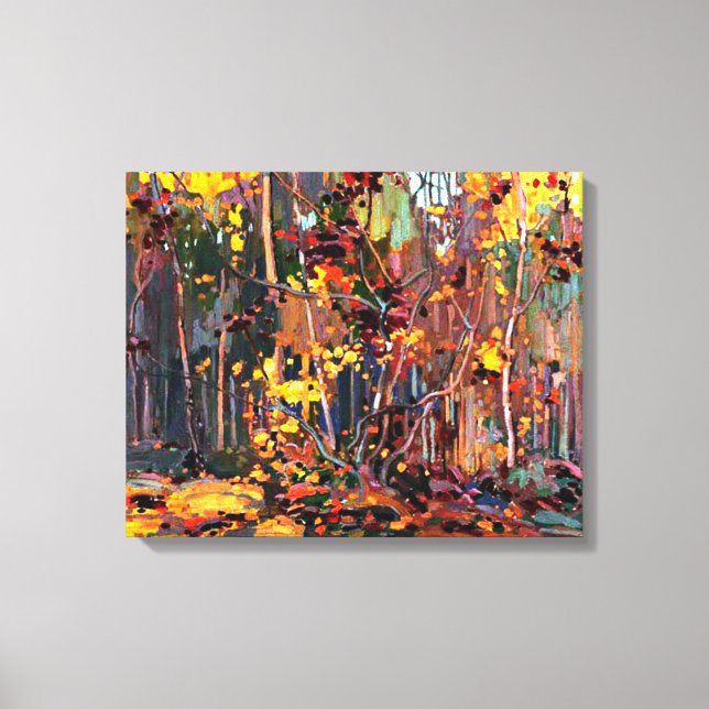 Toile Maple Saplings, célèbre tableau de Tom Thomson, (Recto)