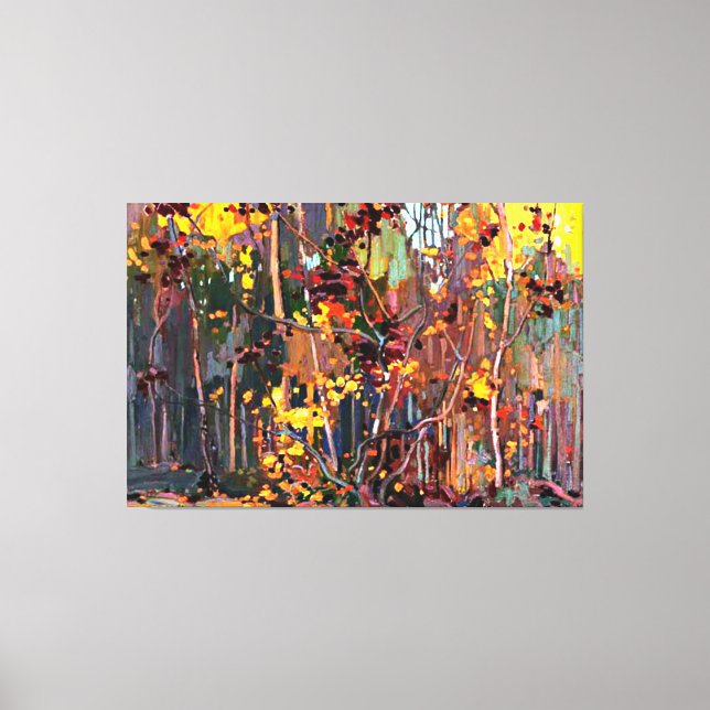 Toile Maple Saplings, tableau de Tom Thomson, (Recto)