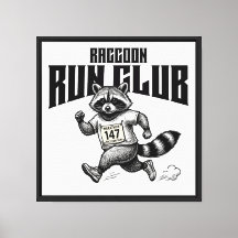 Marathon Raccoon Run Club Retro Trash Panda