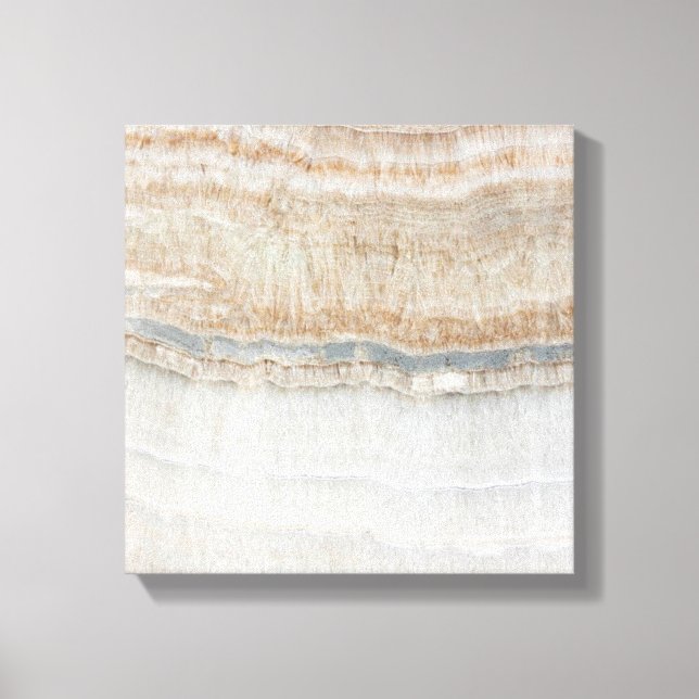 Toile marbre gris clair et blanc minimaliste, moderne et (Recto)