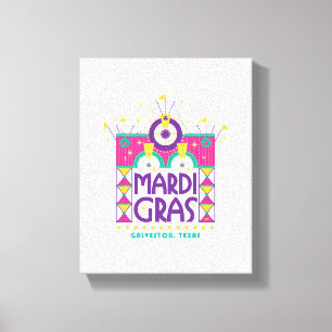 Toile Mardi Gras Arch, Galveston, Texas