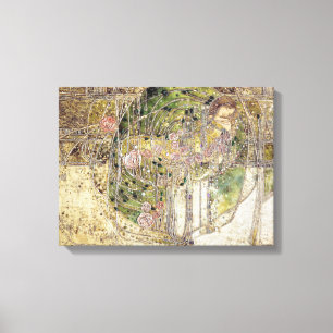 Toile Margaret Macdonald - La princesse endormie