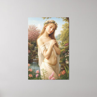 Toile María Caterina en el Jardín de la Luz