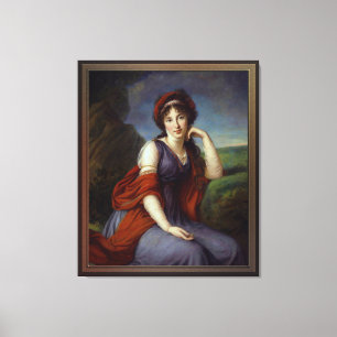 Toile Maria Razumovskaya par Elisabeth-Louise Le Brun