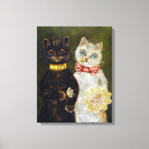 Toile Mariage de chat, Mariage, Mariée, Mariée, Louis Wa
