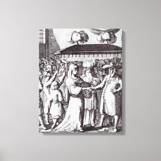 Toile Mariage juif (Recto)