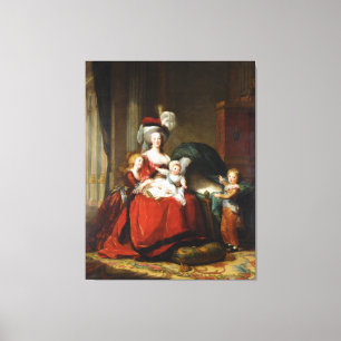 Toile Marie-Antoinette de Lorraine-Habsbourg
