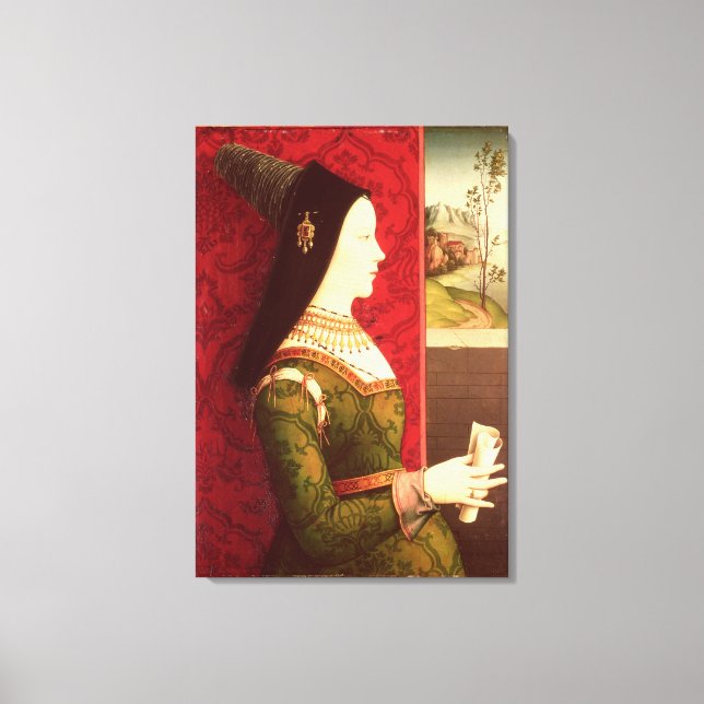Toile Marie de Bourgogne fille de Charles le Téméraire (Recto)