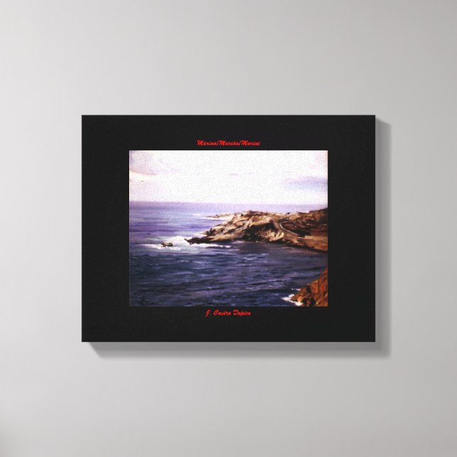 Toile Marine/Marine/Marinez (Recto)