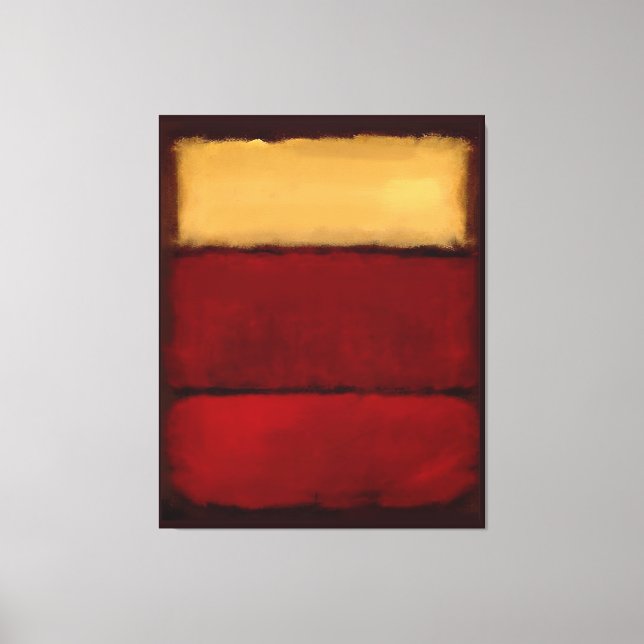 Toile Mark Rothko art in digital style 1 (Recto)