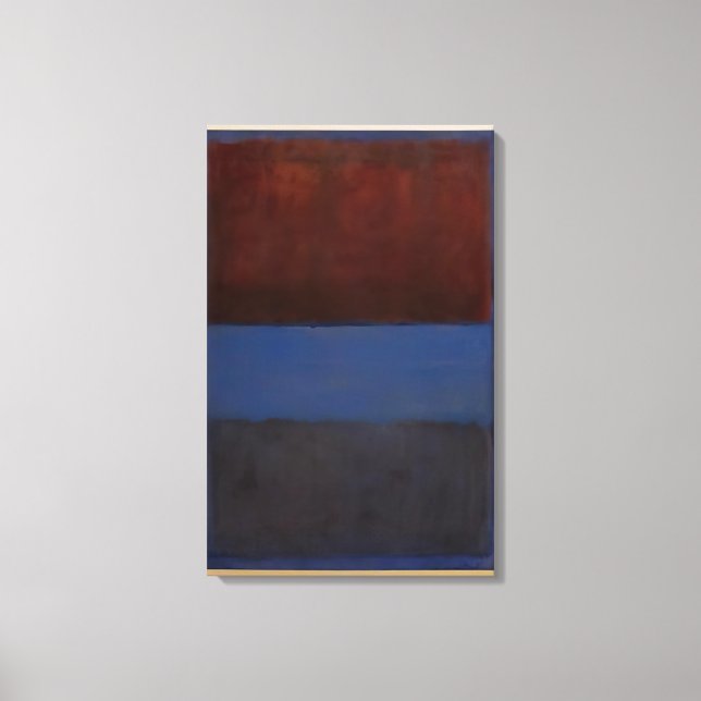 Toile Mark Rothko - No.61 Rust and Blue - 1953 (Recto)