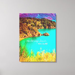 Toile Marlborough Sounds Voyage en Nouvelle-Zélande