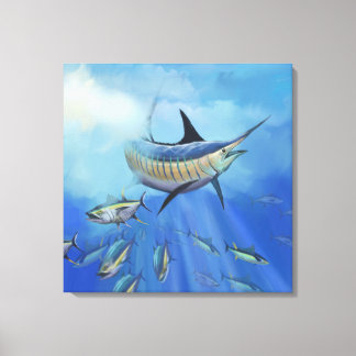 Toile Marlin Hunt