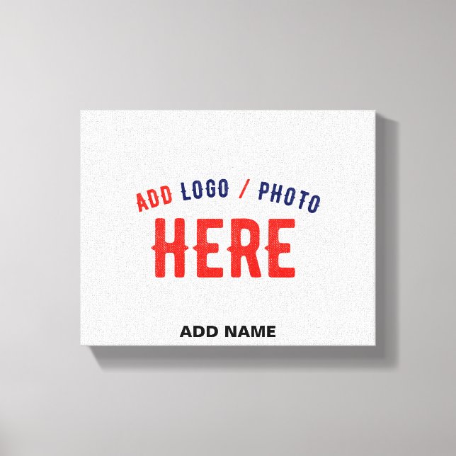 TOILE MARQUE BLANCHE MODERNE ET PERSONNALISABLE VÉRIFIÉE (Recto)