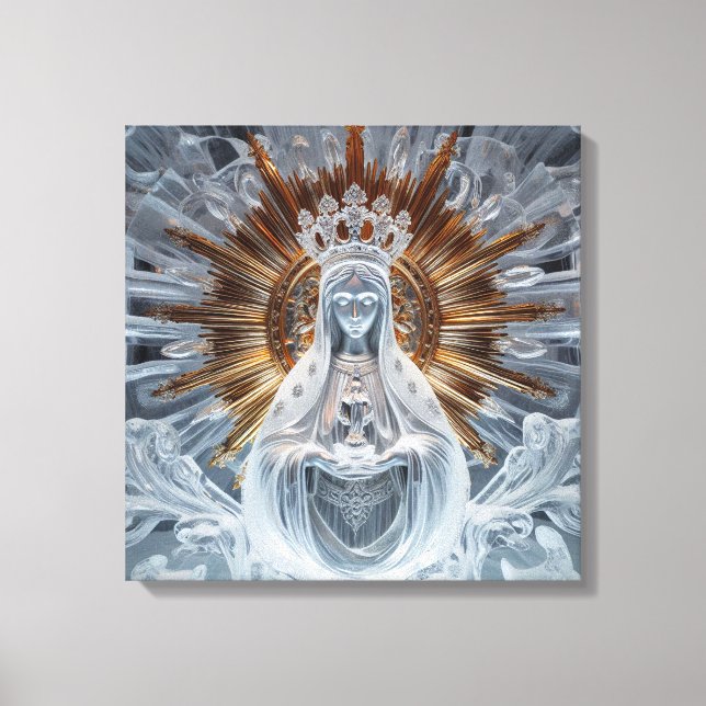 Toile Mary - Or et glace 2 (Recto)