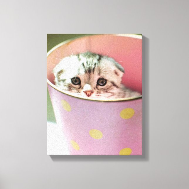 Toile Masque de chaton (Recto)
