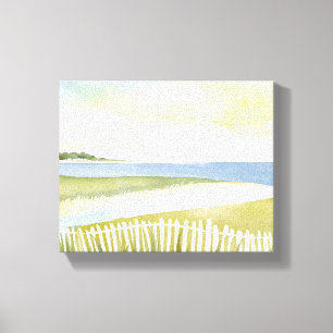 Toile Matin à Chatham   Cape Cod Watercolor Peinture