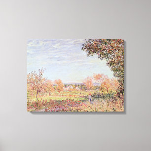 Toile Matin d'Alfred Sisley septembre