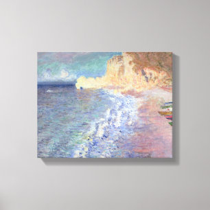 Toile Matin de Claude Monet   chez Etretat