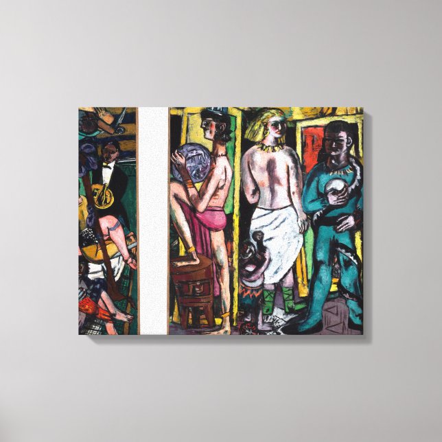 Toile Max Beckmann (Recto)