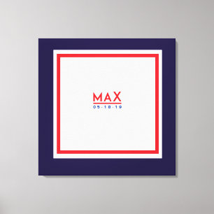 Toile MAX'S Bar Mitzvah Connexion Carte Mémoire