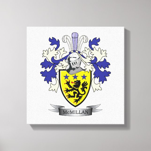 Toile McMillan Family Crest (Recto)