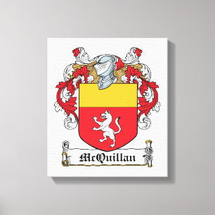 Toile McQuillan Family Crest