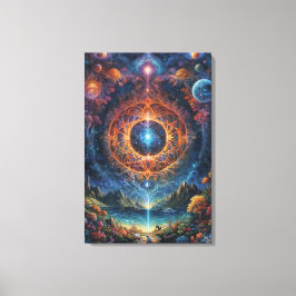 Toile "Méditation cosmique"